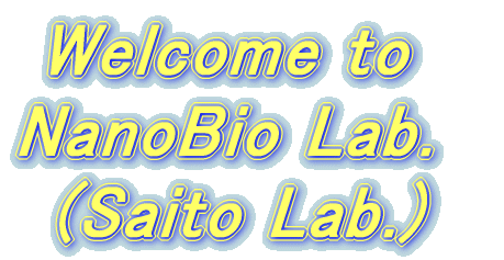 Welcome to NanoBio Lab. (Saito Lab.)